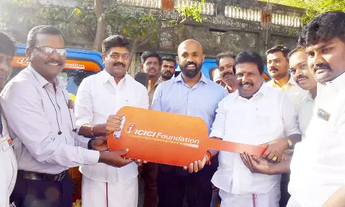 ரூ. 22½ லட்சம் மதிப்பில் மின்கல இயக்க வாகனங்கள்