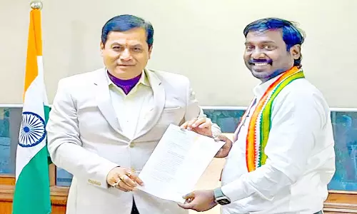 ஏ.வி.எம். கால்வாயை சீரமைக்க நிதி ஒதுக்க வேண்டும் - மத்திய மந்திரியிடம் விஜய் வசந்த் எம்.பி. வலியுறுத்தல்