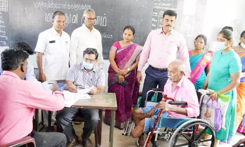 மாற்றுத்திறனாளிகளுக்கான சிறப்பு மருத்துவ முகாம்