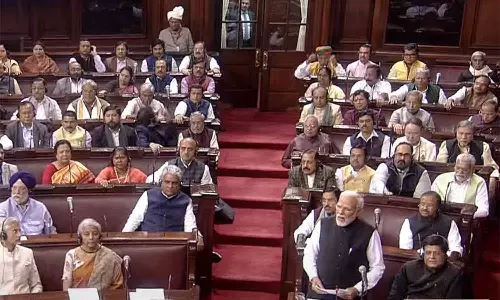 நீங்கள் வீசிய சேற்றில் தாமரை மலரும்- மாநிலங்களவையில் எதிர்க்கட்சிகளுக்கு பதிலடி கொடுத்த பிரதமர் மோடி