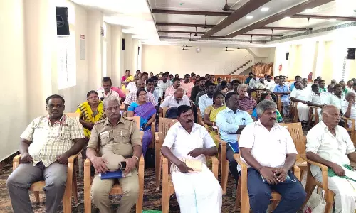ஓட்டப்பிடாரத்தை வறட்சி தாலுகாவாக அறிவிக்க வேண்டும்- குறைதீர்க்கும் கூட்டத்தில், விவசாயிகள் வலியுறுத்தல்