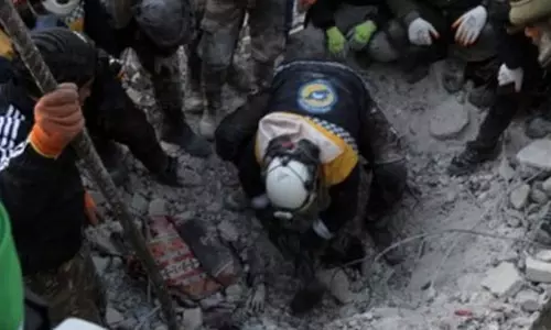 நிலநடுக்கத்தால் பாதிக்கப்பட்டவர்களுக்கு இந்திய மக்கள் உதவ வேண்டும்- சிரியா தூதரகம் கோரிக்கை