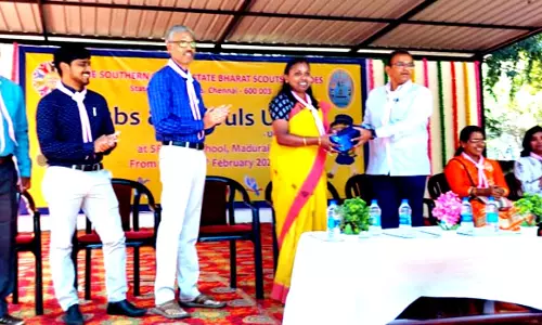 ரெயில்வே பள்ளியில் விளையாட்டு போட்டி