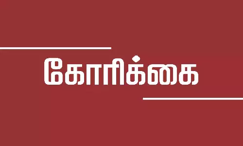 திருச்செந்தூர் கோவிலுக்கு வரும் பாதயாத்திரை பக்தர்களின் நலனுக்காக மருத்துவ முகாம்கள் நடத்த வேண்டும்- சுகாதாரதுறை அமைச்சருக்கு த.மா.கா. கோரிக்கை