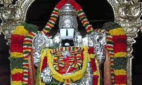 கன்னியாகுமரியில் உள்ள திருப்பதி வெங்கடாஜலபதி கோவிலில் இன்று வருஷாபிஷேக விழா