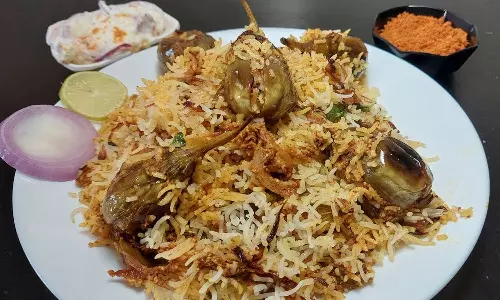 கத்திரிக்காயில் சூப்பரான பிரியாணி செய்யலாம்...