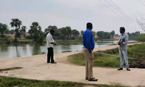 பக்கிங்காம் கால்வாய் கரைகள் ஆய்வு