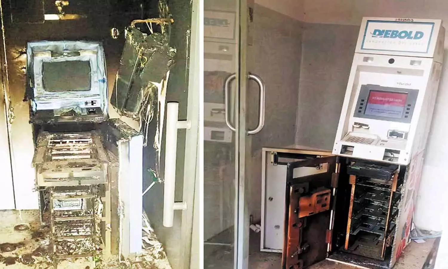 திருவண்ணாமலை ஏடிஎம் கொள்ளை... 6 போலீசார் ஆயுதப் படைக்கு மாற்றம் |  Thiruvannamalai ATM robbery: 6 policemen transferred to armed forces
