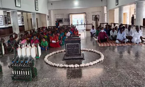 காந்தி நினைவு மண்டபத்தில் சர்வமத கூட்டு பிரார்த்தனை