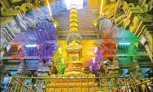 ஸ்ரீகாளஹஸ்தி கோவிலில் மகா சிவராத்திரி பிரம்மோற்சவம்: பக்த கண்ணப்பர் கொடியேற்றம் இன்று மாலை நடக்கிறது