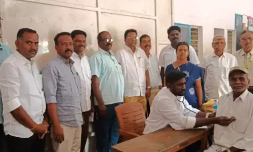 அரியலூரில் இலவச மருத்துவ முகாம்