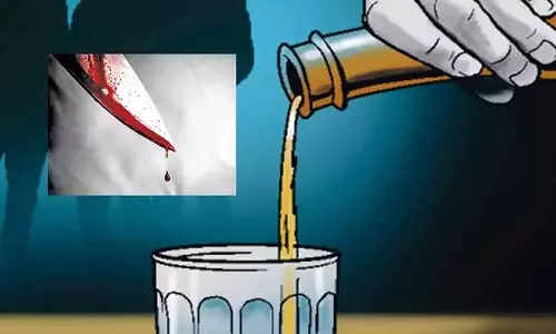 மதுபோதை தகராறில் தொழிலாளியின் மர்ம உறுப்பை அறுத்த நபர் யார்? போலீசார்  விசாரணை