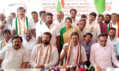 ஈரோடு கிழக்கு தொகுதி இடைத்தேர்தலில் அ.தி.மு.க. கூட்டணி தர்மத்தை கடைபிடிக்கவில்லை- கே.எஸ்.அழகிரி குற்றச்சாட்டு