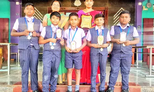 சிலம்ப போட்டி - எஸ்.ஆர்.பள்ளி மாணவர்களுக்கு பரிசு