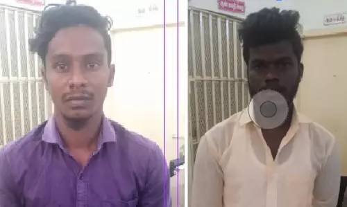 கடலூர் அருகேவாலிபரை கத்தியால்குத்திய 2 பேர் கைது.