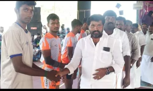 கந்தர்வகோட்டை அருகே கபடி போட்டி