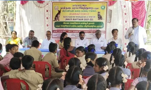 ஆரணி பேரூராட்சியில் வெறி நோய் தடுப்பூசி முகாம்