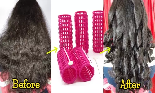 வீட்டிலேயே எளிமையான முறையில் சுருள் முடி அலங்காரம் செய்வதற்கான டெக்னிக்