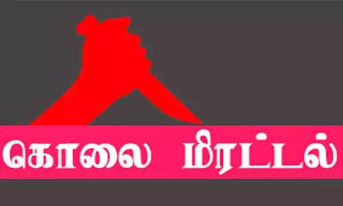 பரமத்திவேலூர் அருகே பெண்ணிடம் அரிவாளை காட்டி கொலை மிரட்டல்