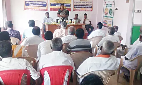விவசாயிகளுக்கு விதை உற்பத்தி பயிற்சி