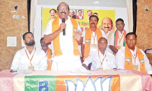 ராஜ்பவன் தொகுதி பா.ஜனதா கோட்டையாக மாறும்-வி.பி.ராமலிங்கம் எம்.எல்.ஏ. உறுதி