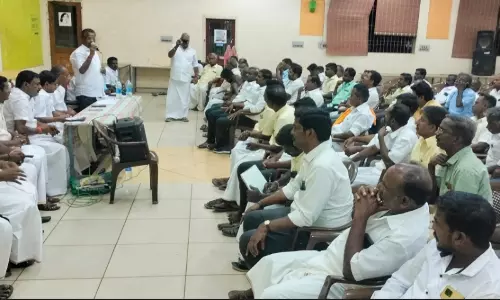 ஜெயங்கொண்டத்தில் பா.ம.க. சார்பில் ஆலோசனை கூட்டம்