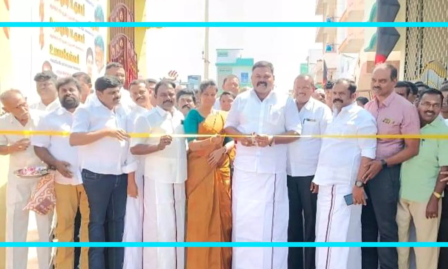 சங்கரன்கோவில் காவேரி நகரில் கலைஞர் நகர்புற மேம்பாட்டு திட்டத்தின் கீழ் புதிய பூங்கா- ராஜா எம்.எல்.ஏ. திறந்து வைத்தார்