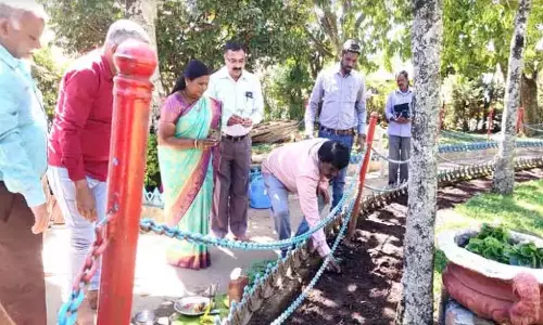 கோத்தகிரியில்  நேரு பூங்காவில் 30 ஆயிரம் மலர் நாற்றுகள் நடவு