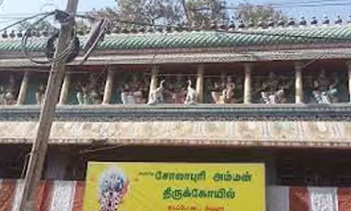 திருப்பூர் சோழாபுரி அம்மன் கோவிலில் ஆகம விதிகளின் படி சீரமைப்பு பணிகள் - விரைவில் தொடங்க முடிவு