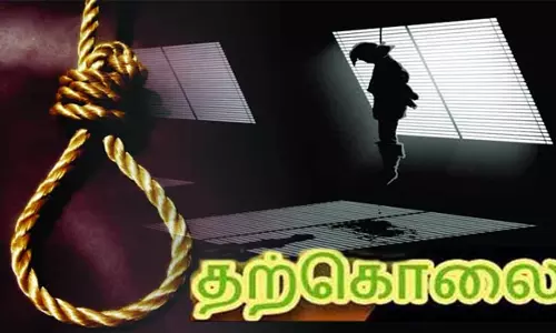 இரட்டைக் கொலை வழக்கில் கைதான  வாலிபர் தூக்குப் போட்டு தற்கொலை