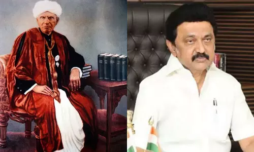 தமிழ்க் கருவூலங்களை அச்சிலேற்றி காலத்தால் அழியாதிருக்கும் கொடை செய்த தமிழ்த்தாத்தா உ.வே.சா.- மு.க.ஸ்டாலின்