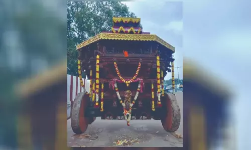 உடுமலை மாரியம்மன் கோவில்புதிய தேர் வெள்ளோட்டம் - வருகிற 23-ந்தேதி நடக்கிறது