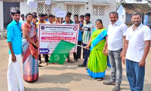 வள்ளியம்மாள்புரத்தில் இயற்கை வளங்கள் பாதுகாப்பு பேரணி