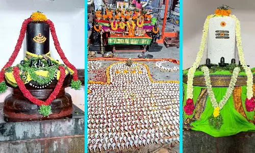 தூத்துக்குடி சித்தர் பீடத்தில் 1008 சங்கு அலங்காரத்துடன் சிவராத்திரி விழா கோலாகலம்