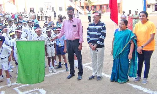 ஜெயேந்திரா கல்விக் குழுமங்களின் சார்பில் பிளாஸ்டிக் ஒழிப்பை வலியுறுத்தி சிறப்பு மாரத்தான் போட்டி