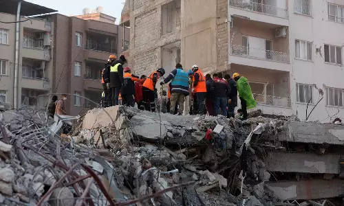 துருக்கி நிலநடுக்கம்: மீட்பு பணிகள் நிறைவு