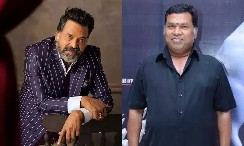 பொதுமக்கள் வழி நெடுகிலும் நின்று மயில்சாமி உடலுக்கு இறுதி அஞ்சலி