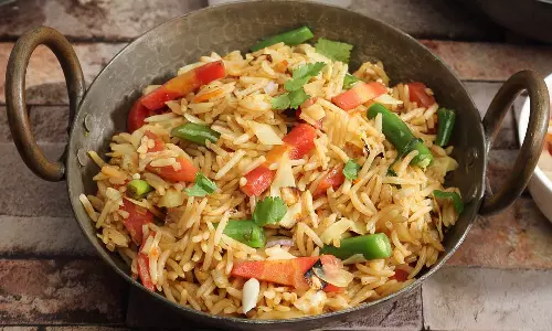 கேரட் - பீன்ஸ் சாதம் செய்வது எப்படி?