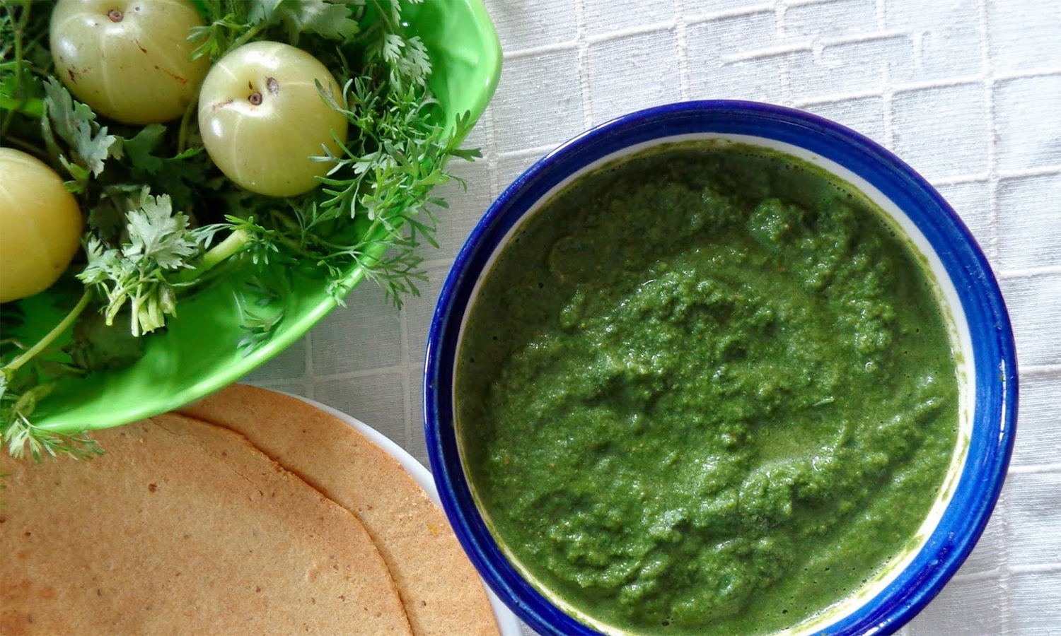 நெல்லிக்காய் கொத்தமல்லி சட்னி Gooseberry Coriander Chutney Amla