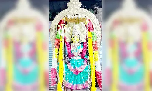 கருமாரியம்மன் கோவிலில் உலக நன்மை வேண்டி யாகம்