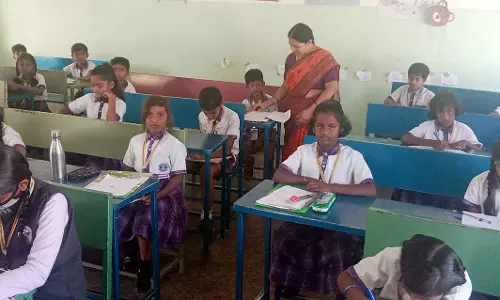 கிருஷ்ணகிரியில் இந்தி தேர்வை 505 மாணவர்கள்  எழுதினர்கள்