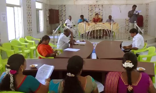 களக்காடு யூனியன் கூட்டம்