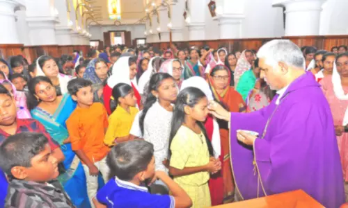 கிறிஸ்தவர்களின் தவக்காலம் இன்று தொடங்கியது