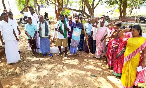 பாவூர்சத்திரத்தில் மாற்றுத்திறனாளிகள் ஆர்ப்பாட்டம்