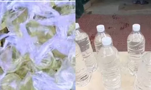 சாராயம் கடத்தி வந்த பைக் பறிமுதல்