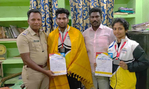 புதுவை வீரர்கள் பதக்கம் வென்று சாதனை