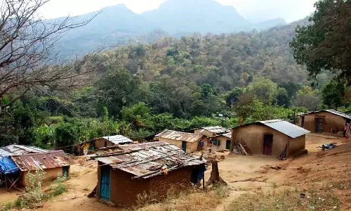 பாலம்-ரேஷன் கடை வசதியின்றி தவிக்கும் தளிஞ்சி மலை வாழ் கிராம மக்கள்