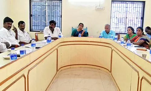 சிவகிரியில் பேரூராட்சி  கூட்டம்