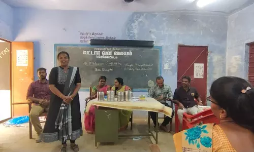 செங்கோட்டையில் புதிய பாரத எழுத்தறிவு திட்ட தன்னார்வலா்களுக்கு திறன்மேம்பாட்டு போட்டி