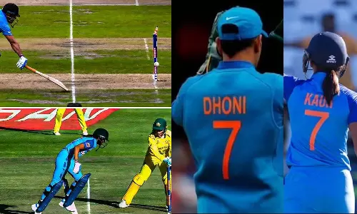 அன்று டோனி...இன்று ஹர்மன்ப்ரீத்...ரன் அவுட் வீடியோவை வேதனையுடன் பகிரும் ரசிகர்கள்